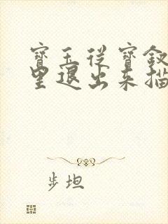 宝玉从宝钗身体里退出来描写