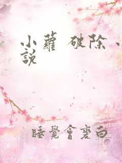 小萝 破除 小说