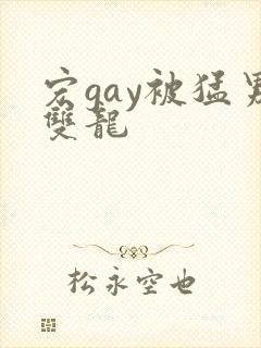 宏gay被猛男双龙