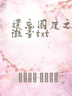 遗忘国度之神秘徽章txt