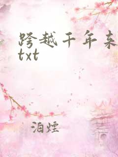 跨越千年来爱你txt