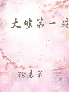大明第一府