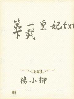 第一皇妃txt下载