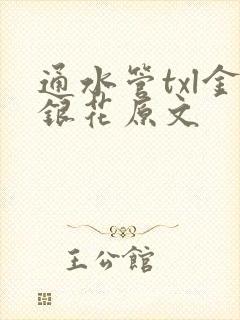 通水管txl金银花原文