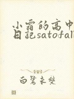 小霜的高中成长日记satofall