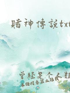 赌神传说txt