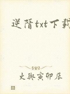 逆隋txt下载