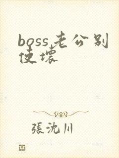 boss老公别使坏