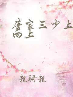 唐家三少上天天向上