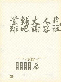 首辅大人我们和离吧谢容珏