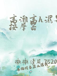 高潮高h湿各种按摩器