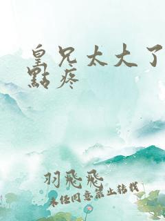 皇兄太大了慢一点疼