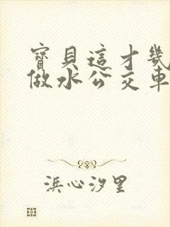 宝贝这才几天没做水公交车