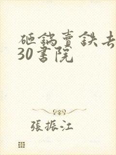 砸锅卖铁去上学30书院