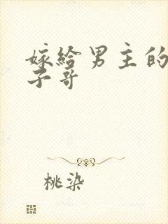 嫁给男主的病秧子哥