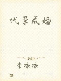 代孕成婚