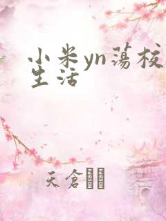 小米yn荡校园生活