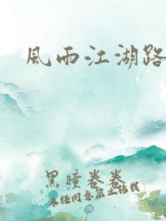 风雨江湖路