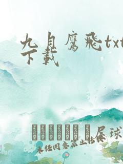九月鹰飞txt下载