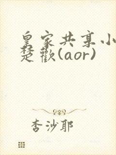 皇家共享小公主楚欢(aor)