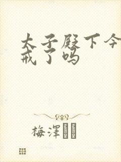 太子殿下今天破戒了吗