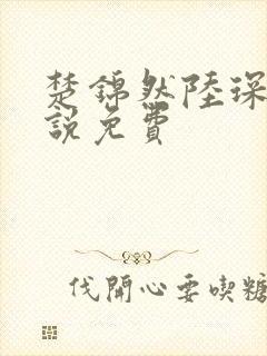 楚锦然陆琛年小说免费