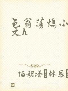 色翁荡熄小说全文h