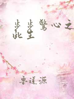 步步惊心之禛曦此生