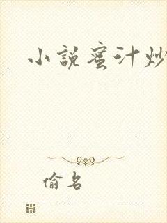 小说蜜汁炒鱿鱼