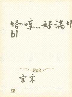 哈哼..好满啊bl