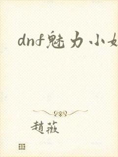 dnf魅力小妞