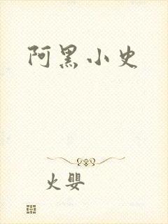 阿黑小史