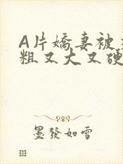 A片娇妻被交换粗又大又硬V