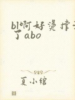 bl啊好烫撑满了abo