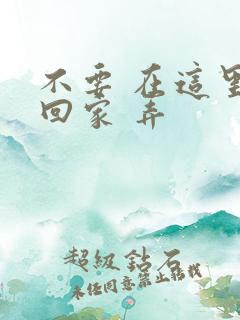 不要 在这里 回家 弄