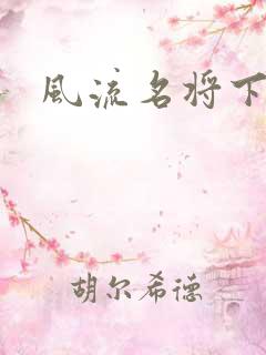 风流名将下载