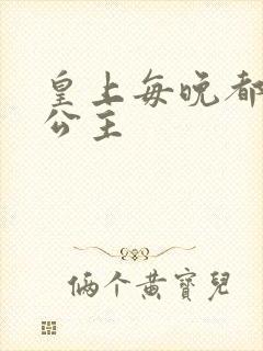 皇上每晚都要H公主