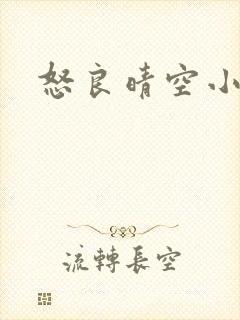 怒良晴空小说