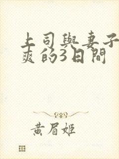 上司与妻子干到爽的3日间