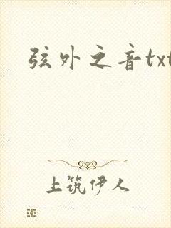 弦外之音txt