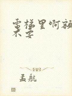 电梯里啊额嗯嗯不要