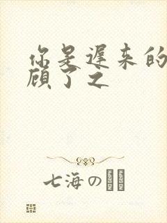 你是迟来的欢喜顾了之