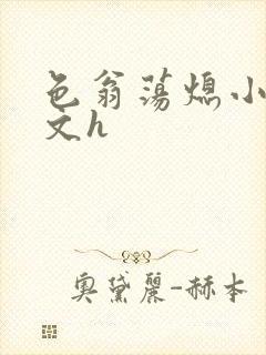 色翁荡熄小说全文h