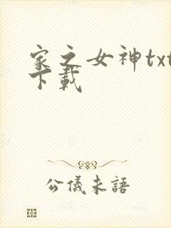家之女神txt下载