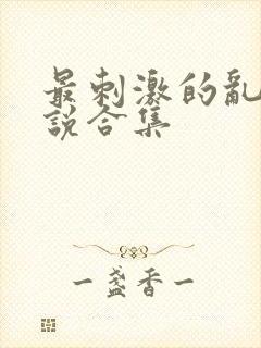 最刺激的乱惀小说合集