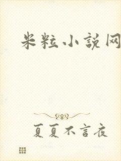 米粒小说网