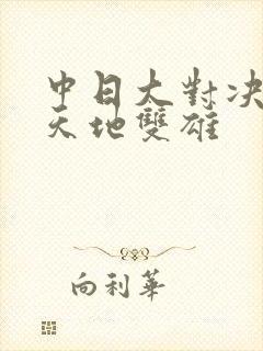 中日大对决  天地双雄