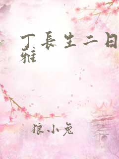 丁长生二日赵馨雅