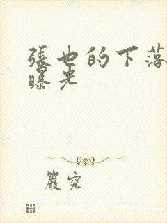 张也的下落终于曝光