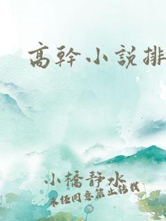 高干小说排行榜